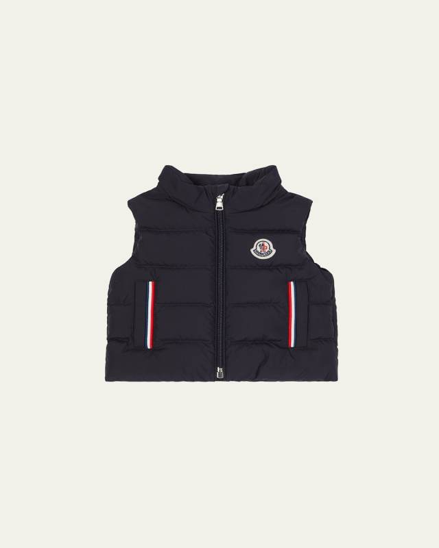 Boy's Buang Down Vest with Hood, Size 1M-3